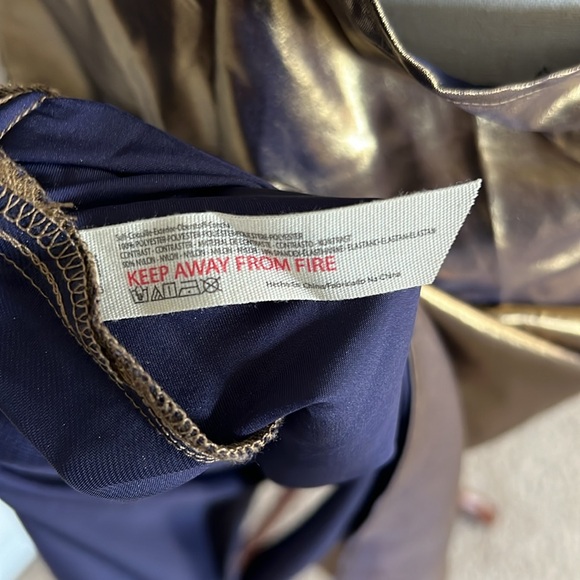 Free People Sunset Shimmer Satin Midi Slip Dress - Picture 3 of 4